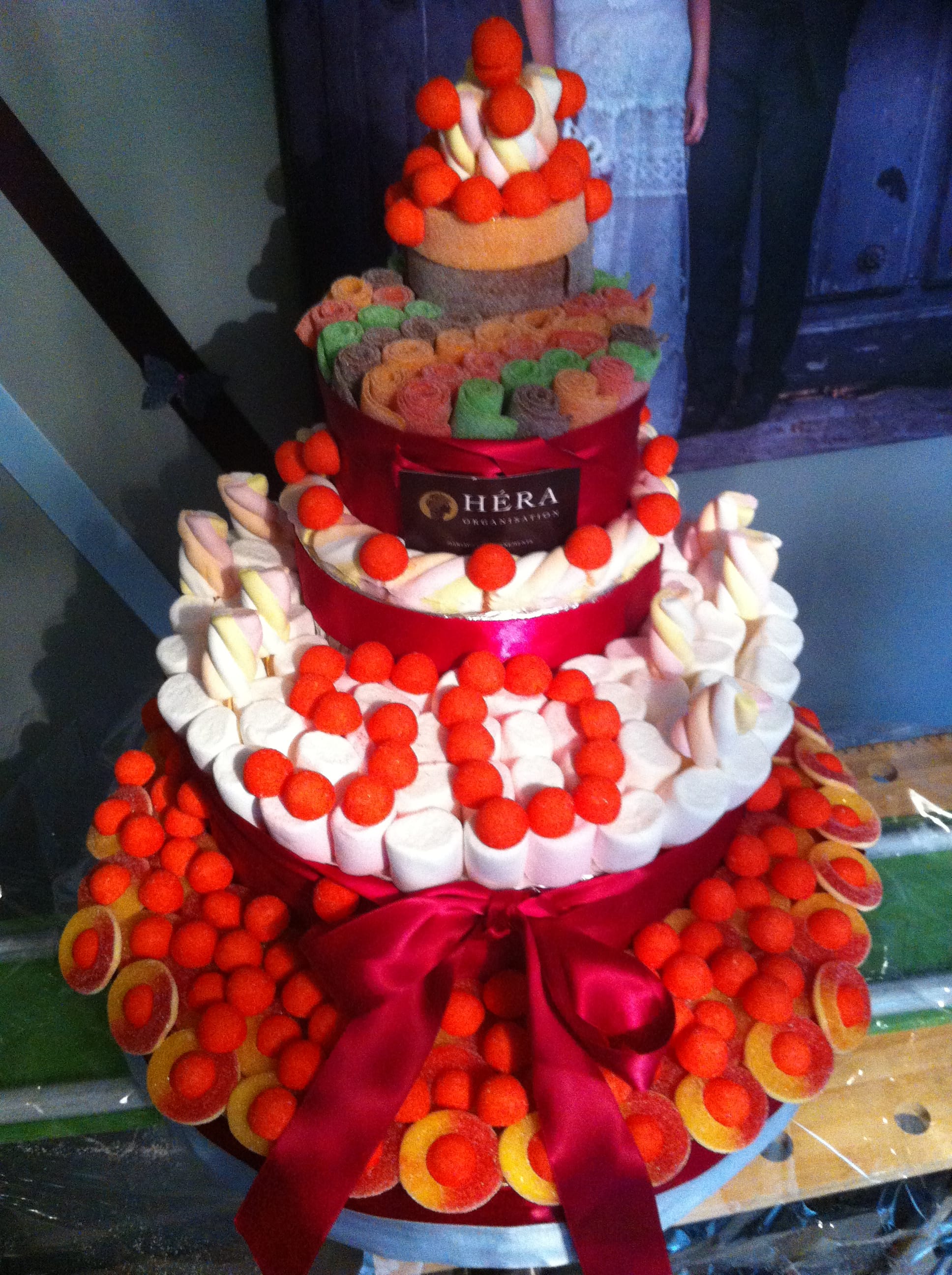 Atelier gâteau de bonbons